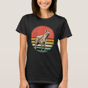 Camiseta Retro Vintage Rindo Hyena Safari Animal Africano
