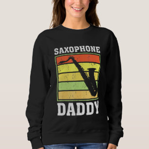 Camiseta Retro Vintage Saxofone Music Graphic Saxophone Da