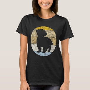 Camiseta Retro Vintage Shih Tzu - Puppy Dog Trainer Animal