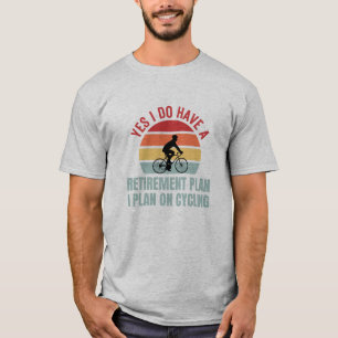 Camiseta Retro Vintage Sim Eu Tenho Um Plano De Reforma