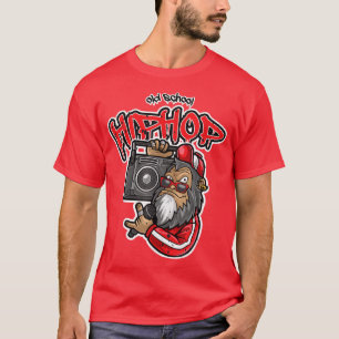 Camiseta Retro Vintage Skateboard Street Papais noeis de Vi
