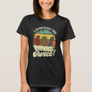 Camiseta Retro Vintage, Sobrevivi aos 60, 260 Homens