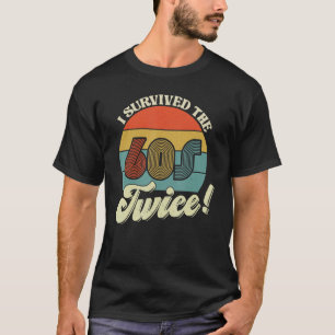 Camiseta Retro Vintage, Sobrevivi aos 60, 260 Homens