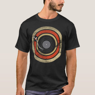 Camiseta Retro vintage vinil turntable 2