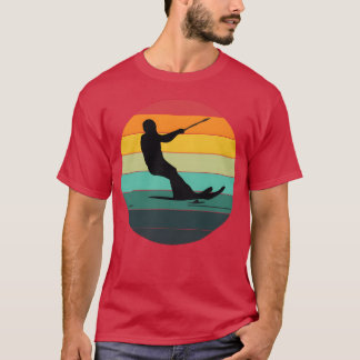 Camiseta Retro Vintage Wakeboarding Wakeboarder Water Sport
