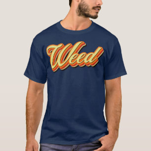 Camiseta Retro Vintage Weed
