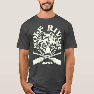 Camiseta Retro Vintage Wolf River Rafting
