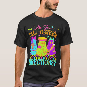 Camiseta Retro Você Cai O Ween Direções Professor Olá