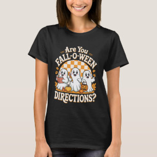 Camiseta Retro Você Cai O Ween Direções Professor Olá