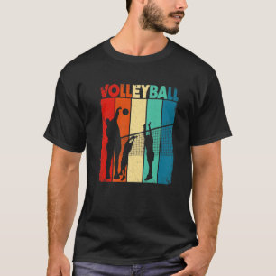 Camiseta Retro Voleibol Vintage Esporte Gordura de Natal