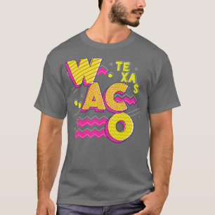Camiseta Retro Waco Texas dos anos 90