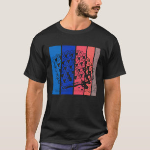 Camiseta Retro Waffle Hobby Chef Xarope Gourmet