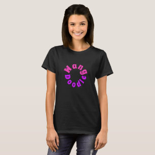 Camiseta retrô WANG DOODLE, novidade feminina