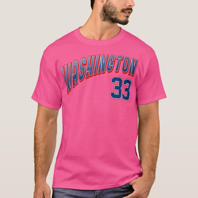 Camiseta Retro Washington Número 2 (Frente)
