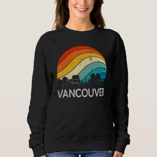 Camiseta Retro Washington Vancouver Skyline Vintage Urban S