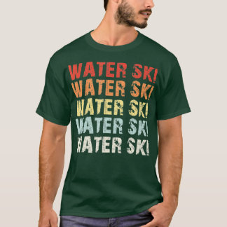 Camiseta Retro Water Ski Lover Gift Waterski Love Gifts Ski