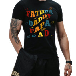 Camiseta Retro Western Padre, Pai, Papa, Pai