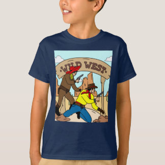 Camiseta Retro Wild West Cowboys Rodeo