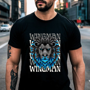 Camiseta Retro Wingman – Os Bros Estão ao Seu Lado