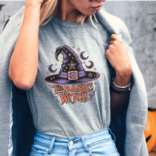Camiseta Retro Witold Hat Vintage Halloween Mulheres De Fig