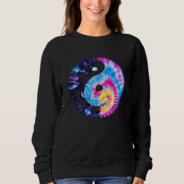 Camiseta Retro YIN YANG Vibes Yoga Meditation Chi Gong Ying (Frente)