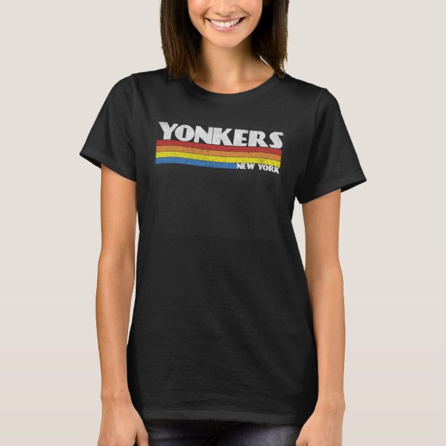 Camiseta Retro Yonkers New York NY Souvenir (Frente)