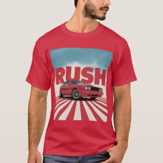 Camiseta Retrocar RUSH Retro Red Sports Car | Vint