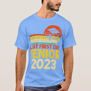 Camiseta Retroceda A Minha Última Classe De Mais velho Do P