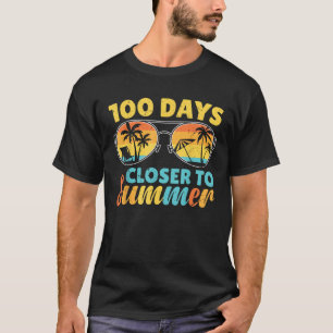Camiseta Retroceder 100 Dias Mais Perto Da Contagem De Féri