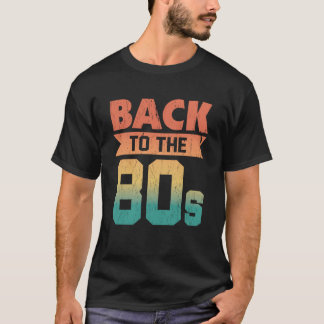 Camiseta Retroceder Para A Vintage 80s - Retro 80 Em Distân