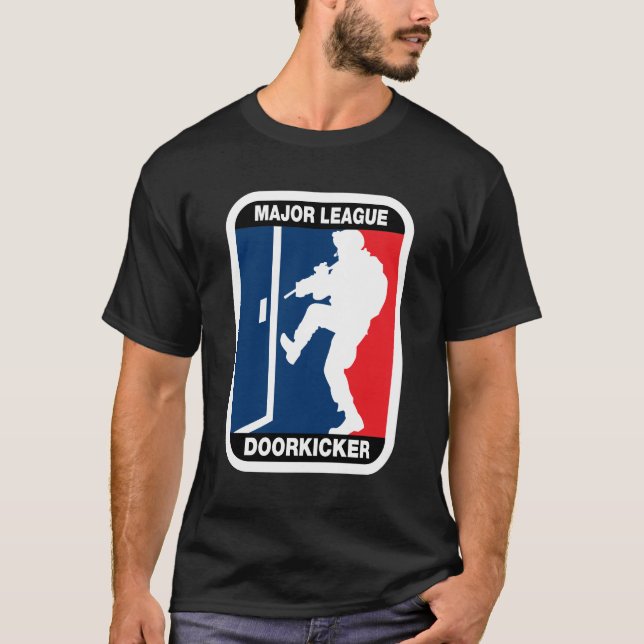 Camiseta Retrocesso da porta da liga principal (Frente)