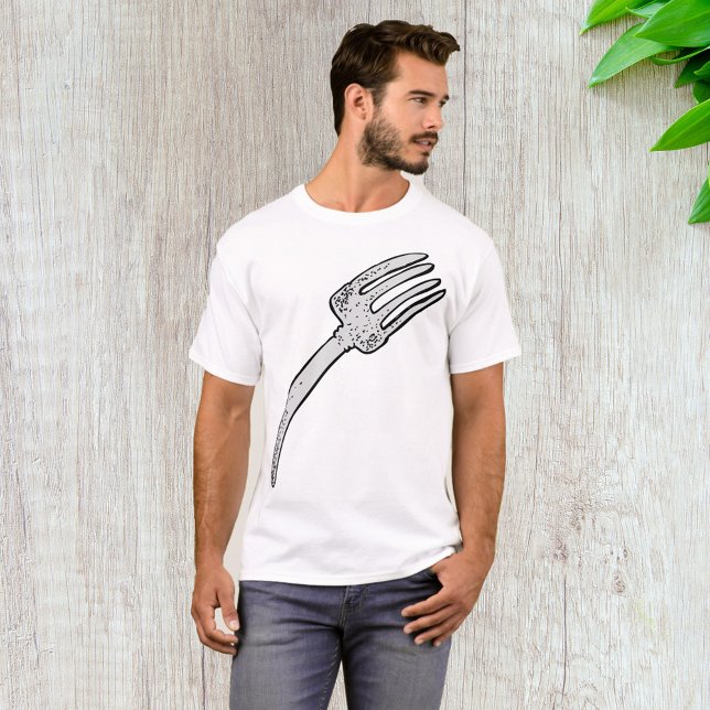 Camiseta Retrócultaria Rustic Vintage Fork (Criador carregado)