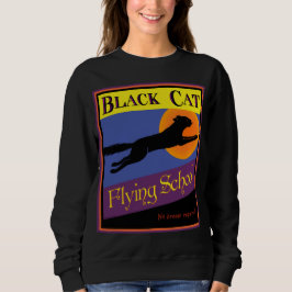 Camiseta Retron Halloween, Escola Voadora de Gato