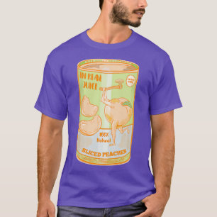 Camiseta Retrópode de pêssegos