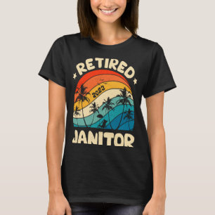 Camiseta Retrorização da Vintage do Janitor Reformado
