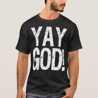 Camiseta Retrorização Inspiracional YAY DEUS Celebra Bênção