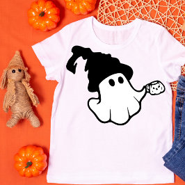 Camiseta Retrorna Fantasma com Hat e Mug Halloween