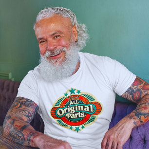 Camiseta Retrorna quase todas as peças originais personaliz