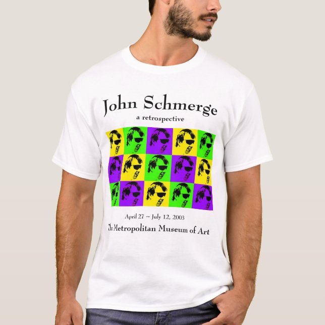 Camiseta Retrospectiva de John Schmerge (Frente)