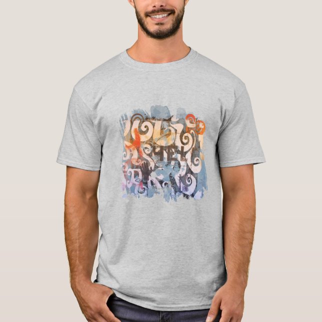 Camiseta Retrospectiva e Grunge (Frente)