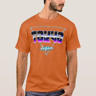 Camiseta Retrowave 3 do Japão em Tóquio