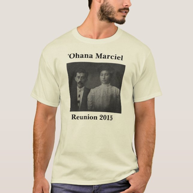 Camiseta Reunião 2015 de Marciel: ʻOhana de Joseph & de (Frente)