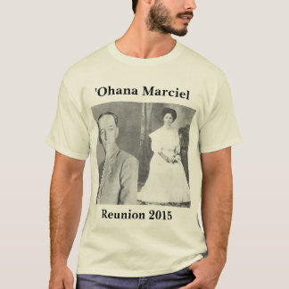 Camiseta Reunião 2015 de Marciel: ʻOhana do Jr. de Antone &