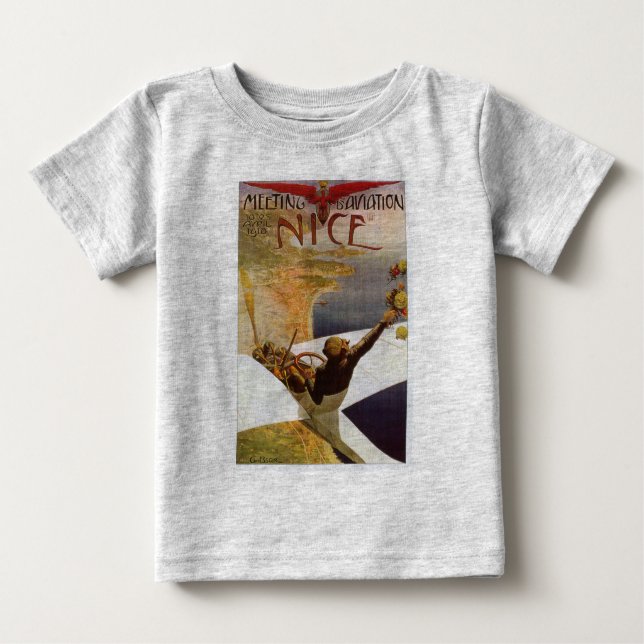 Camiseta Reunião da Aviação de Nice (Frente)