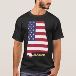 Camiseta Reunião da família ALABAMA 💛 Red White Blue USA F