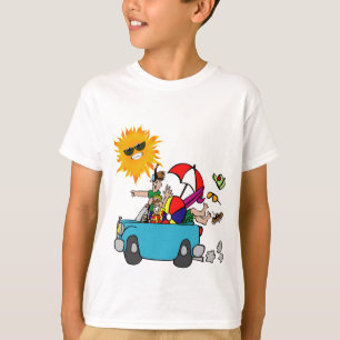 Camiseta Reunião da família do partido Beach