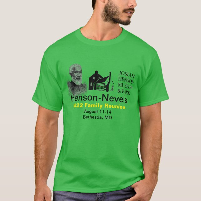 Camiseta Reunião da Família Henson-Nevels 2022 (Frente)