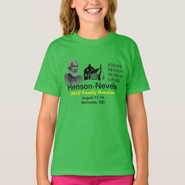 Camiseta Reunião da Família Henson-Nevels 2022 (Frente)
