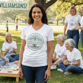 Camiseta Reunião da Família Heritage Tree Roots