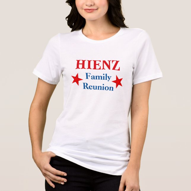 Camiseta Reunião da família patriótica personalizável (Frente)
